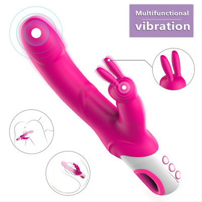 Stelle Haut-genehmigte freundlicher Silikon Dildo-Honey Sex Toys Rabbit Vibrators G SGS