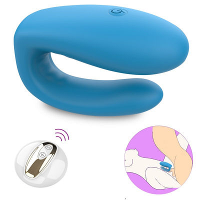 Art Vibrator-Sex-Toy Silicone-ABS Radioapparat Fernsteuerungs-ODM 2 Motoru