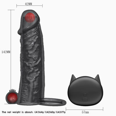Ultra weicher wirklicher Gefühlbügel auf Dildo 14cm imprägniern nicht Invasions