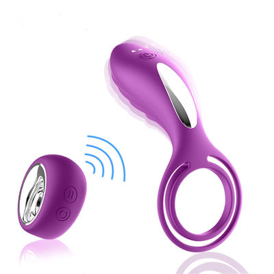 Männlicher Verzögerungs-Ejakulations-Penis-Ring Sex Toy Love Ring-Vibrator ROHS