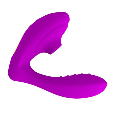 Silikon, das Vibrator-Sex Toy Remote Control 13.4cm für Erwachsene Frauen saugt