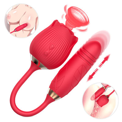 Saugen der Nippel-Clitoral Anregung Vibrator-Honey Sex Toyss IPX7 für Erwachsenen