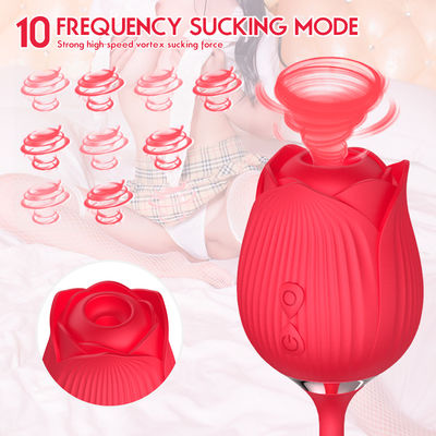 Saugen der Nippel-Clitoral Anregung Vibrator-Honey Sex Toyss IPX7 für Erwachsenen