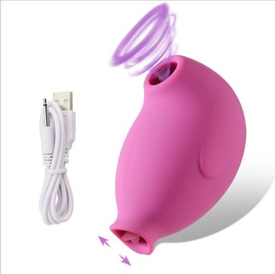 Erschütterungs-Modus-elektrischer Zungen-Sex Toy Sucking Vibrator For Women ROHS 10