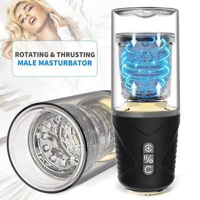 Masturbations-Schale DES TPE-ABS Saugnapf-Vibrator-300rpm für Männer