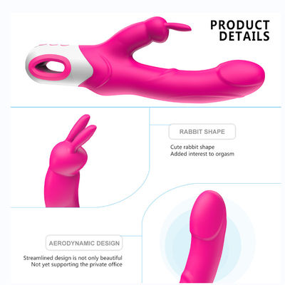 Stelle Haut-genehmigte freundlicher Silikon Dildo-Honey Sex Toys Rabbit Vibrators G SGS