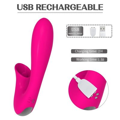 Wieder aufladbare Erschütterungs-Modelle G-Stellen-Honey Sex Toys Low Noises 50dB 12