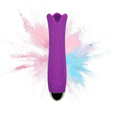 Imprägniern Sie 7 der Geschwindigkeits-gefälschtes Zungen-Vibrator-Sexspielzeug-medizinische Grad-Silikon