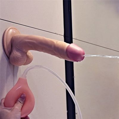 Saugnapf 9in Dildo-Sex-Toy Squirting Ejaculating Dildos With-Ei