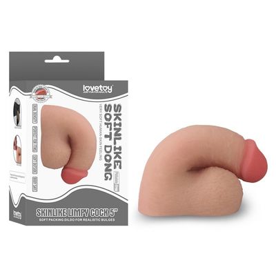 Hahn 5inch 126mm Limpy weicher Dildo-Sex Toy Realistic Bulges For Lesbian