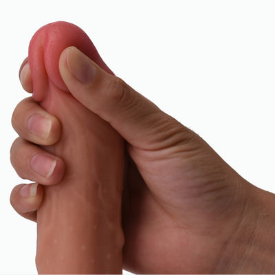 22.5cm enorme Dildo-Sex-Toy Medical Soft Silicone For-Masturbation