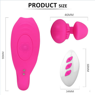 Erotische drahtlose Vibrator-Sex-Spielzeug G-Stellen-U-förmiger Klitoris-Anreger