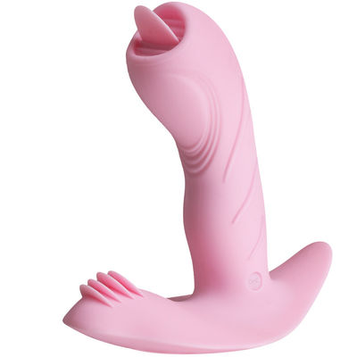 Kaninchen-Clitoral Anreger-Vibrator-Sex Toy Telescopic Swing Heating