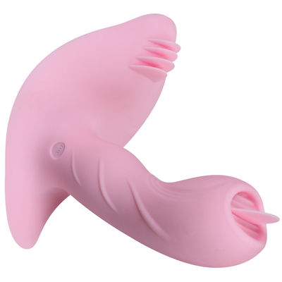 Kaninchen-Clitoral Anreger-Vibrator-Sex Toy Telescopic Swing Heating