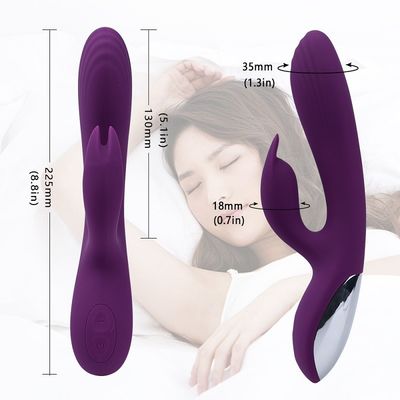 USB Aufladung 	Geschwindigkeit 22.5cm Vibrator-Sex-Toy Healthy Silicones 10