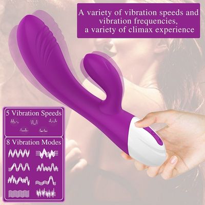 ROHS bestätigte Vibrator-Sex-Spielzeug USB, das für G-Stellen-Klitoris-Anreger auflädt