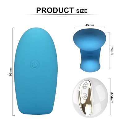 Art Vibrator-Sex-Toy Silicone-ABS Radioapparat Fernsteuerungs-ODM 2 Motoru
