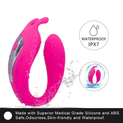 9 C G-Stelle Massager des Frequenz-U-förmiger Paar-Vibrator-18.7cm