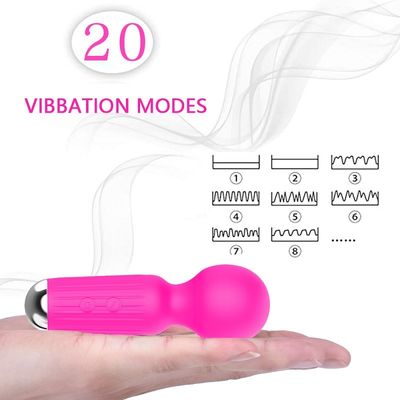 Wasserdichte magische Stab Ipx5 G-Stelle 20 Frequenzen Dildo-Penis-für Frauen