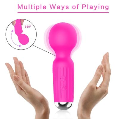 Wasserdichte magische Stab Ipx5 G-Stelle 20 Frequenzen Dildo-Penis-für Frauen