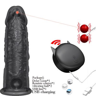 Ultra weicher wirklicher Gefühlbügel auf Dildo 14cm imprägniern nicht Invasions