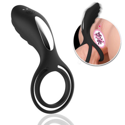 Männlicher Verzögerungs-Ejakulations-Penis-Ring Sex Toy Love Ring-Vibrator ROHS