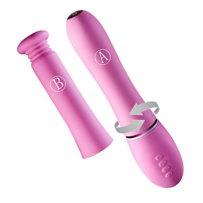 ROHS Wifi APP-Steuersilikon teleskopischer Dildo mit Endoscope-Kamera