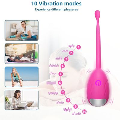 Soem-Silikon-Kugel-Ei-Vibrator-Radioapparat Fernsteuerungs-IPX7 imprägniern