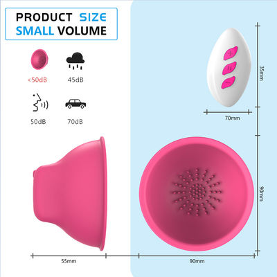 Das Sexspielzeug der Brust-Pumpe Massager-Frauen 12 Modi ROHS bestätigte