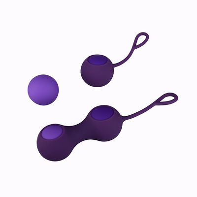 Wasserdichte Vagina 3PCS Kegel, welche die Ball-magnetische Aufladung festzieht