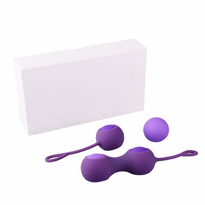 Wasserdichte Vagina 3PCS Kegel, welche die Ball-magnetische Aufladung festzieht