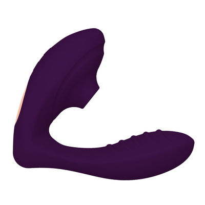 Silikon, das Vibrator-Sex Toy Remote Control 13.4cm für Erwachsene Frauen saugt