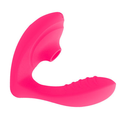 Silikon, das Vibrator-Sex Toy Remote Control 13.4cm für Erwachsene Frauen saugt