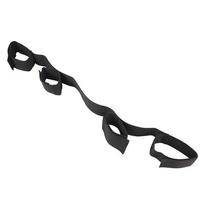 Sex-Fetisch-Knechtschafts-Nylonbein-Knöchel-Sklave Handcuffs Inspektions-Spiel-BDSM 57cm
