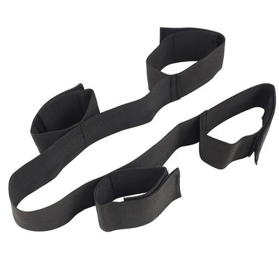 Sex-Fetisch-Knechtschafts-Nylonbein-Knöchel-Sklave Handcuffs Inspektions-Spiel-BDSM 57cm