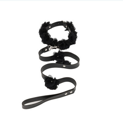 Schwarzes Nylon- Luxus-Bdsm stellte Knechtschafts-Begrenzungs-Sexspielzeug ROHS genehmigt ein