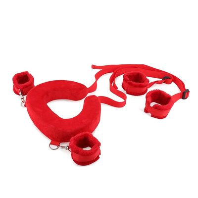 Bequeme Nylon-Bdsm-Gurtes Handschellen des Knöchel-385G und Handfesseln