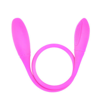 Drahtloses Fernsteuerungs-LGBT-Sexspielzeug verdoppelt beendeter Dildo 60mm