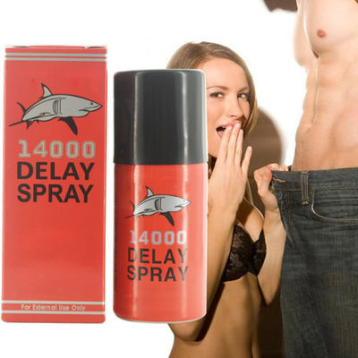 Haifisch-tödliche 140000 Sex-Kräuterverzögerungs-Spray-übergeschwindigkeits-Penis-lange Zeit 40ml