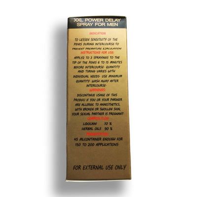Penis dehnen den FDA-gebilligten Verzögerungs-Spray 45ml lange Zeit-Excel-Energie-14000 aus