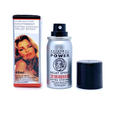 Starker Sex-Verbesserungs-Sprühsahne-Verzögerungs-Spray 45ml des Löwe-28000