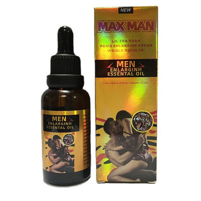 Des goldener Mann-Vergrößerungsätherischen öls MAXMAN Penisvergrößerung 50ml